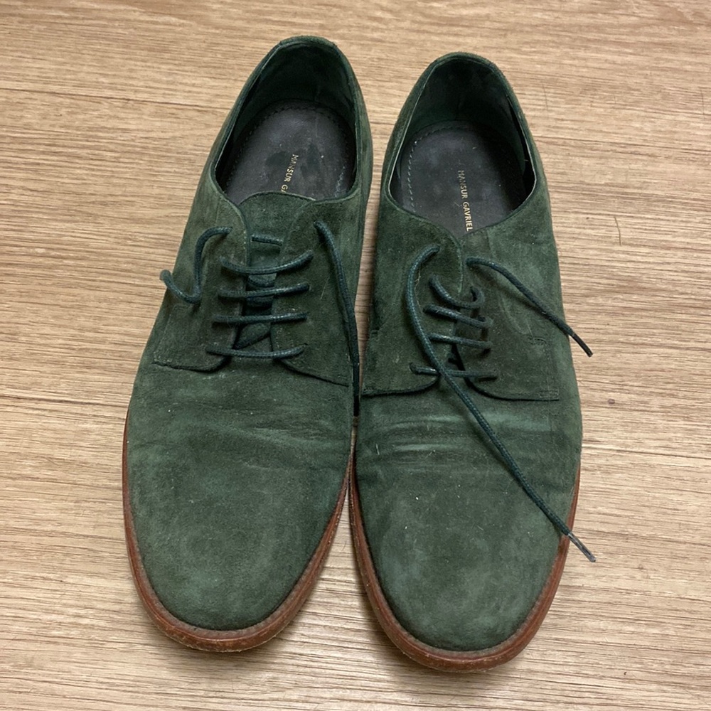 Mansur Gavriel Suede loafer